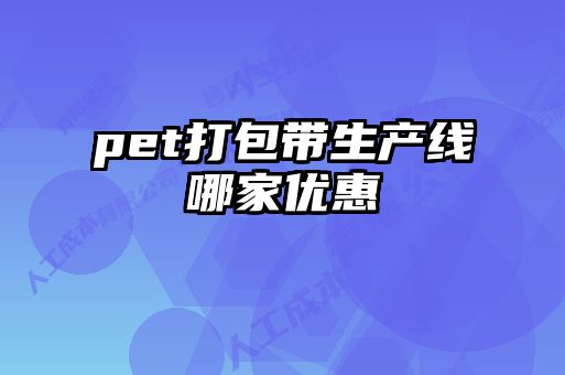 pet打包帶生產線哪家優惠